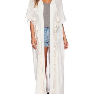 Free People Fringe Kimono